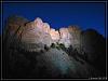 Mount Rushmore-abends